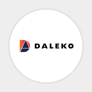 Daleko logo - dark horizontal Magnet